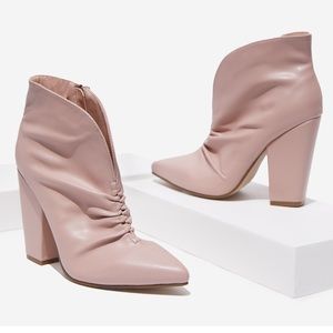 Kyanne Ruched Detail Bootie